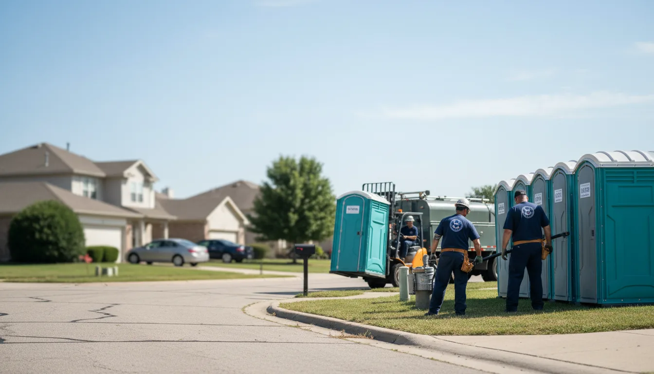 Porta Potty Rental in Krum, TX near me